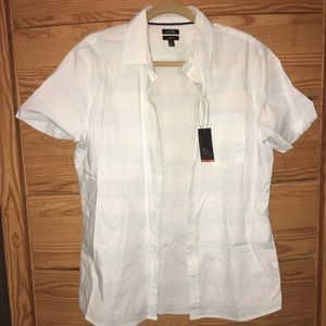 NWT Short sleeve button down shirt